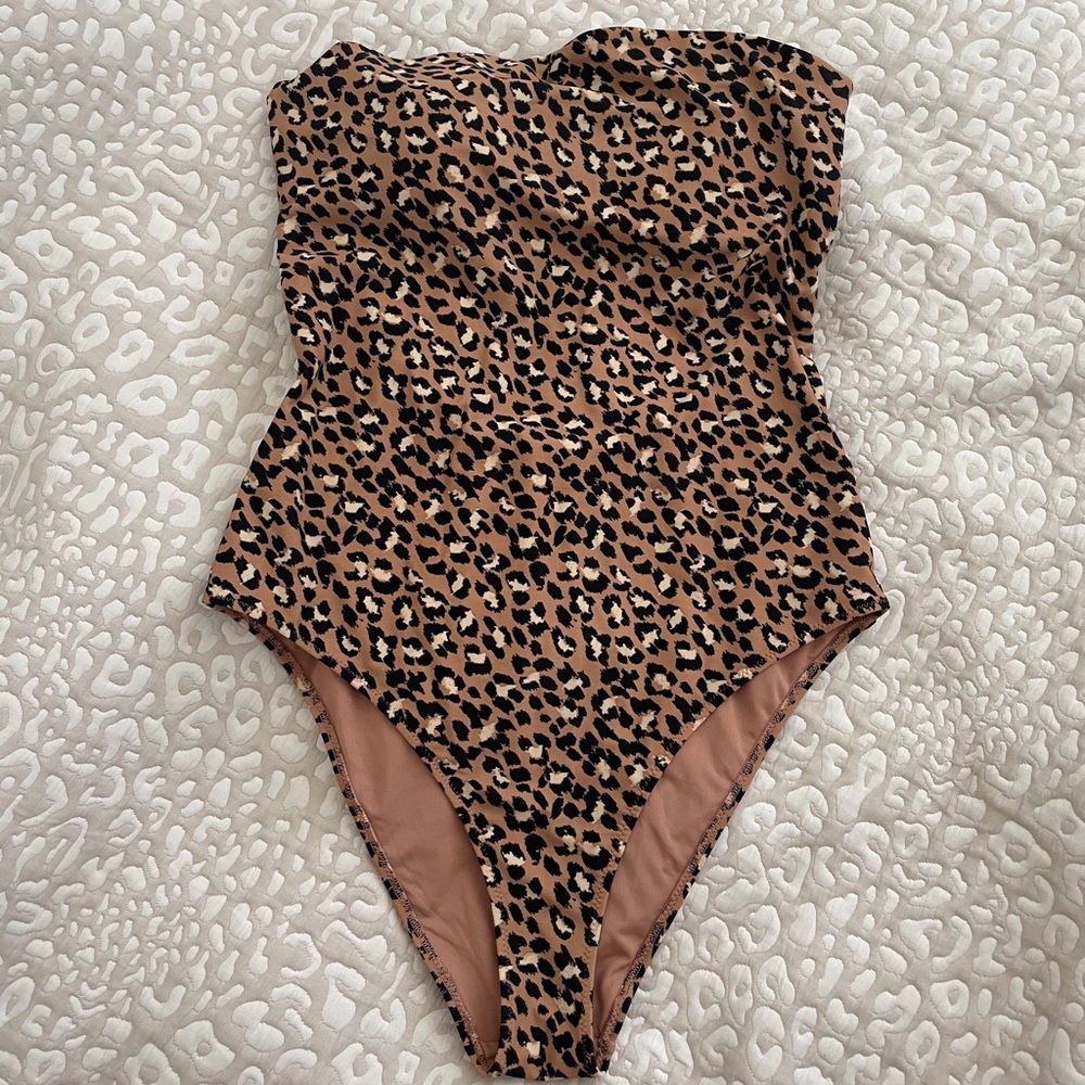 Aerie leopard one piece